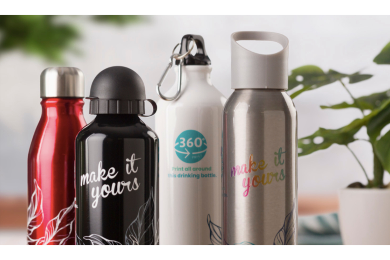 <p>Giving Europe launched a new 360° four-colour printing service for its aluminium and stainless steel bottles</p>
